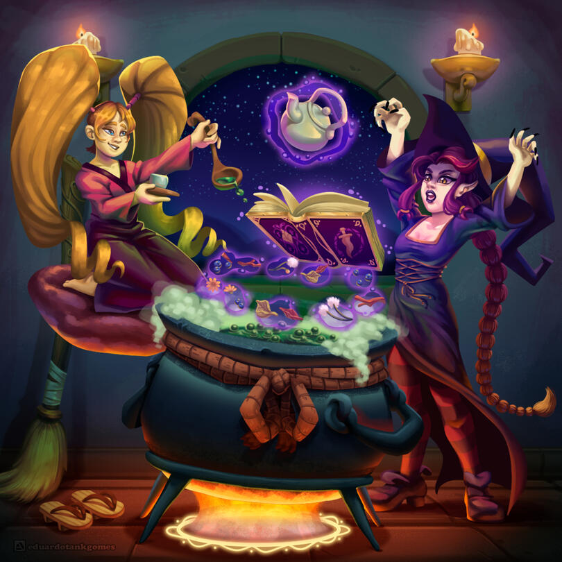 Tea Party with a Witch